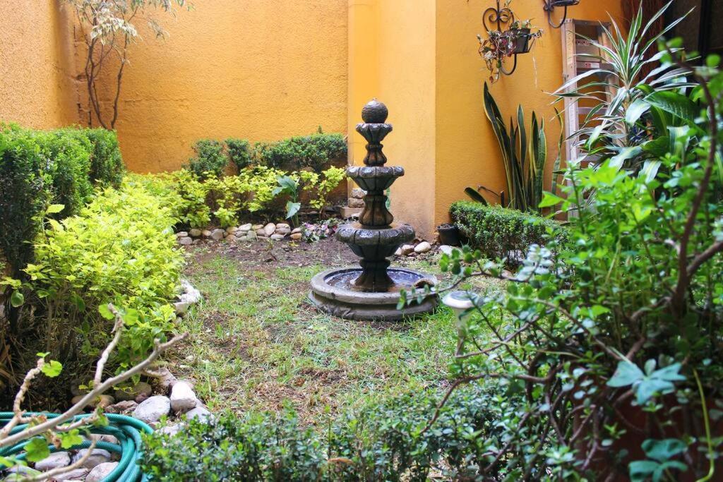 Texcoco de Mora Colorida Casa Azul En Texcoco Centro Wifi Cocinaヴィラ エクステリア 写真