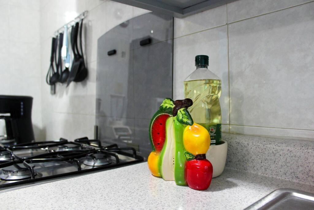 Texcoco de Mora Colorida Casa Azul En Texcoco Centro Wifi Cocinaヴィラ エクステリア 写真